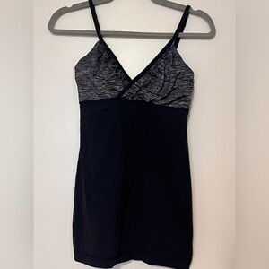 Lululemon Athletic Tank Top - Gray & Black